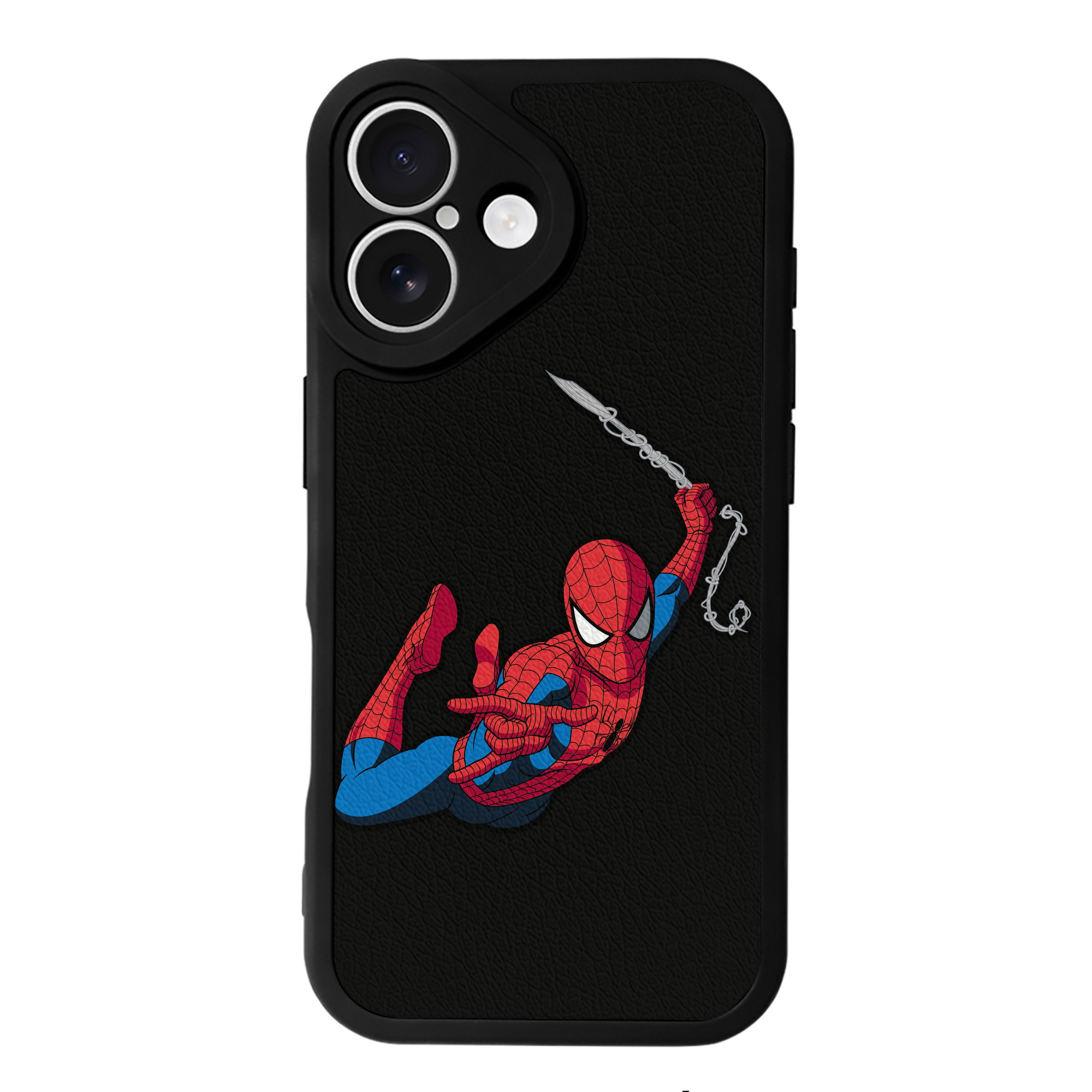 （画像用） アベンジャーズ The Avengers 【iPhone 16シリーズ対応】シリコンスマホケース（レザー調） 材質：シリコン